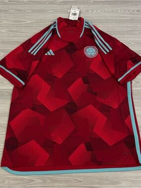 New! Adidas 2022/23 Colombia National Team Soccer Jersey HB9164 Men’s Size 2XL